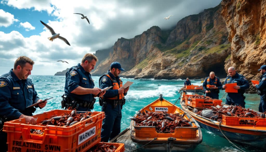 découvrez comment l'australie-méridionale renforce sa lutte contre le commerce illégal de homards grâce à des amendes sévères. informez-vous sur les nouvelles mesures mises en place pour protéger cette ressource maritime précieuse et garantir un avenir durable pour l'industrie de la pêche.