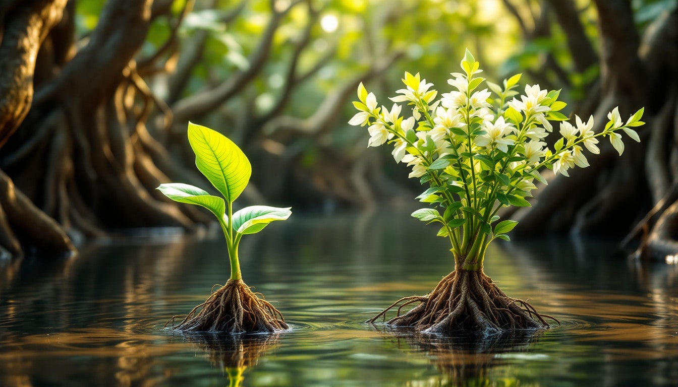 découvrez l'évolution fascinante des contenus élémentaires durant le développement des propagules de deux espèces de sonneratia. cette étude approfondie met en lumière les adaptations et les mécanismes biologiques impliqués, offrant un aperçu essentiel pour comprendre la dynamique de ces plantes marines aux enjeux écologiques cruciaux.