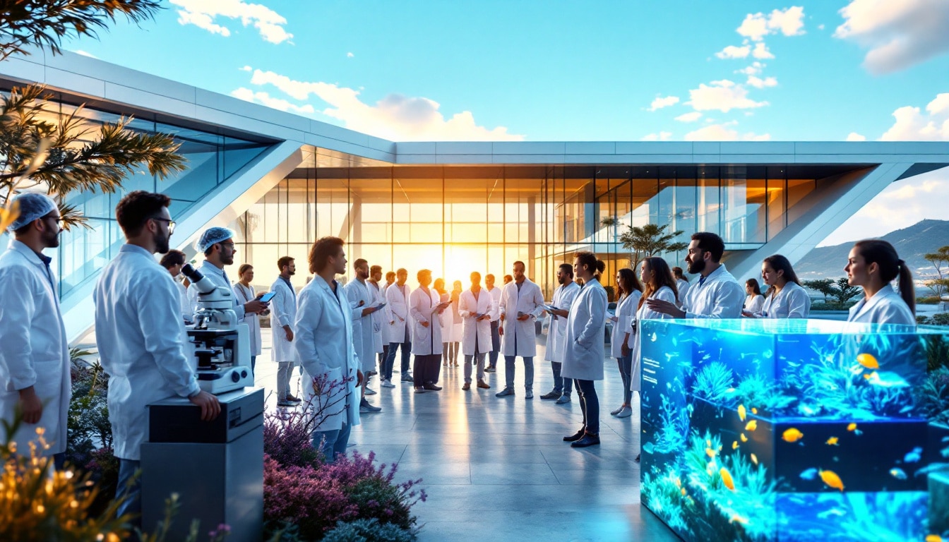 discover how they are transforming the research landscape with the inauguration of their advanced laboratory in marine biotechnology, a space dedicated to innovation and sustainable solutions for responsible exploitation of marine resources.