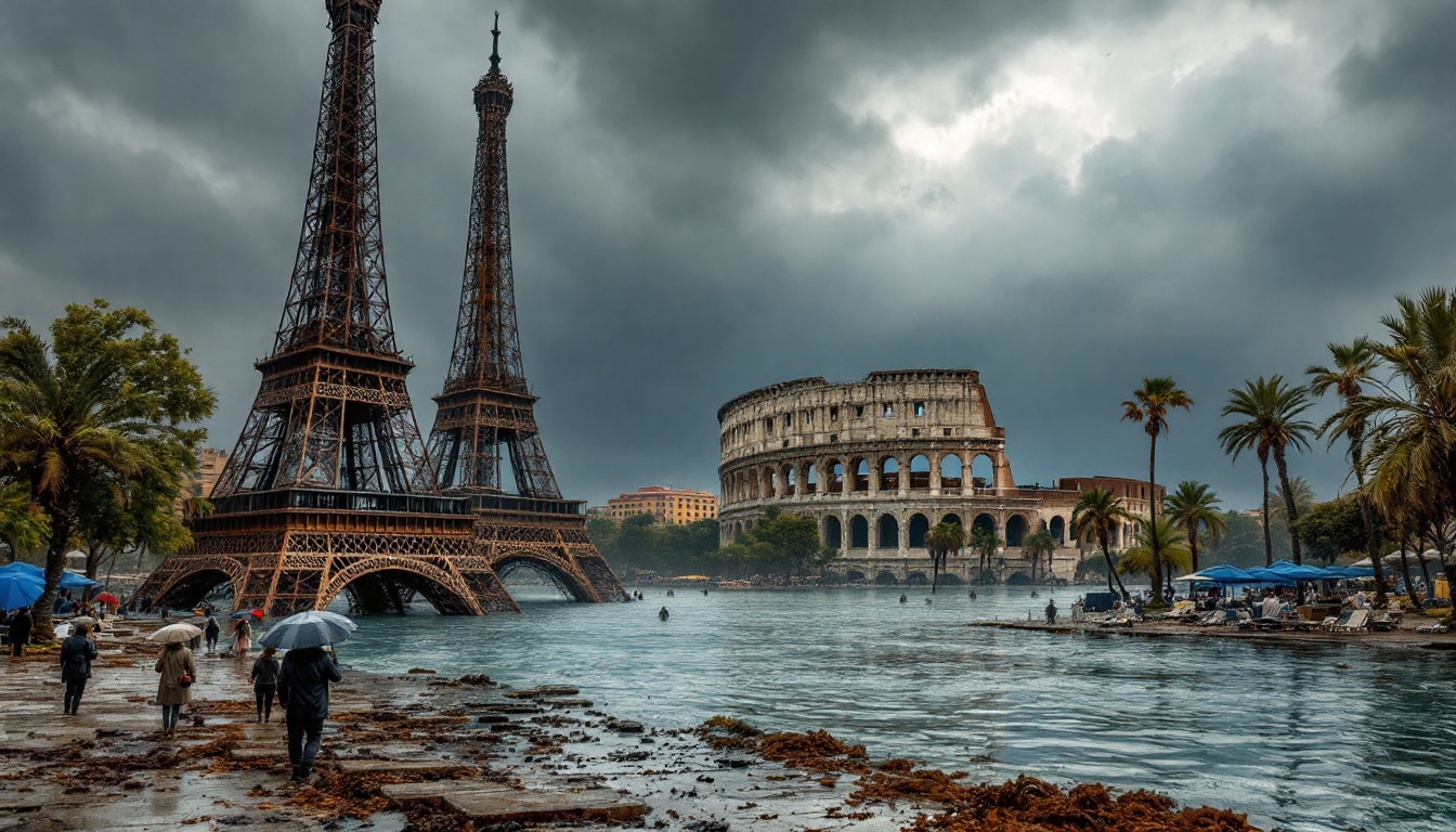 découvrez comment la montée des niveaux marins représente une menace considérable pour les destinations touristiques les plus prisées du monde. analyse des risques et des enjeux pour l'industrie du voyage face au changement climatique.
