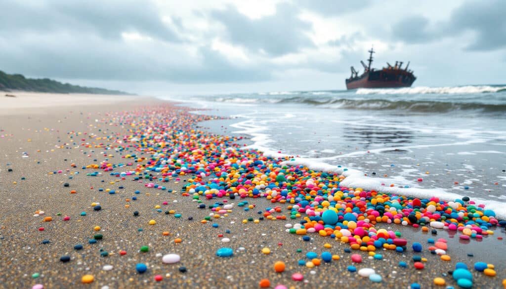 découvrez les nurdles, ces petites billes de plastique retrouvées dans la mer du nord suite à une collision maritime. apprenez leur impact environnemental et les enjeux liés à la pollution marine.