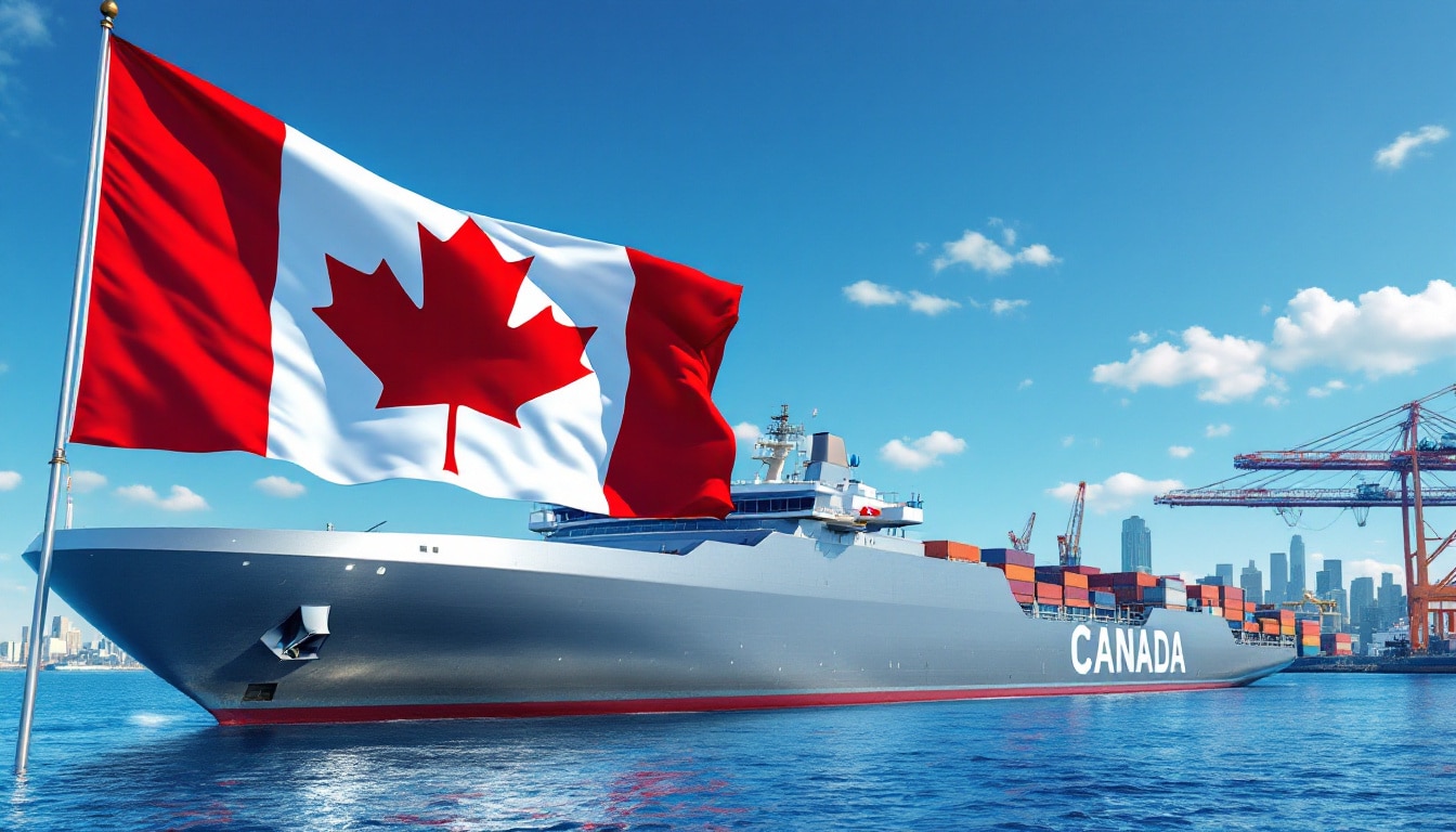 l'algoma endeavour, un navire de commerce emblématique, fait forte impression en hissant le drapeau canadien pour la première fois au port de montréal. découvrez cet événement marquant qui célèbre le lien entre le canada et ses voies navigables.