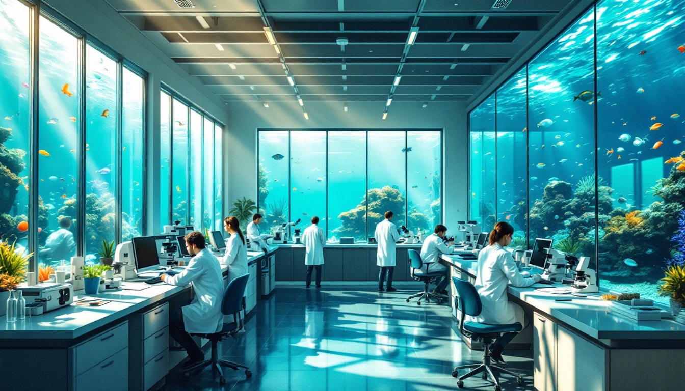 discover the fascinating riches of the ocean through our exploration of the marine biological laboratory. Dive into a world of scientific discoveries and innovations, and learn how research on marine biodiversity contributes to the protection of our marine ecosystems.